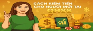 hướng dẫn kiếm tiền an toàn cho người mới tại qh88